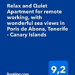 Lejlighed Relax And Quiet For Remote Working, With Wonderful Sea Views In Poris De Abona, Tenerife - Canary Islands *