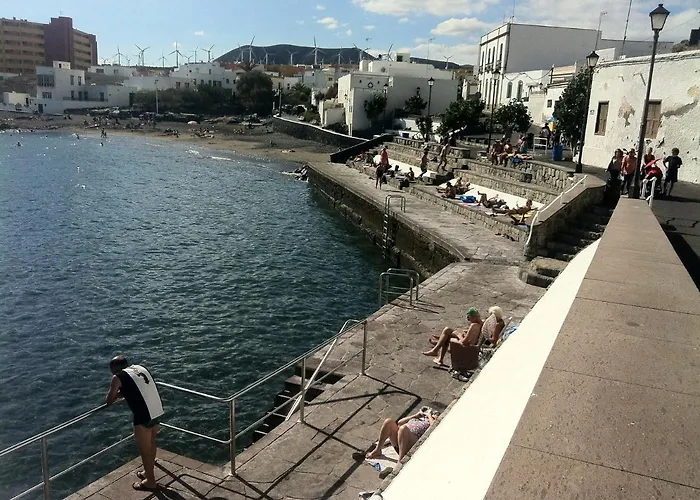 شقة Relax And Quiet For Remote Working, With Wonderful Sea Views In Poris De Abona, Tenerife - Canary Islands