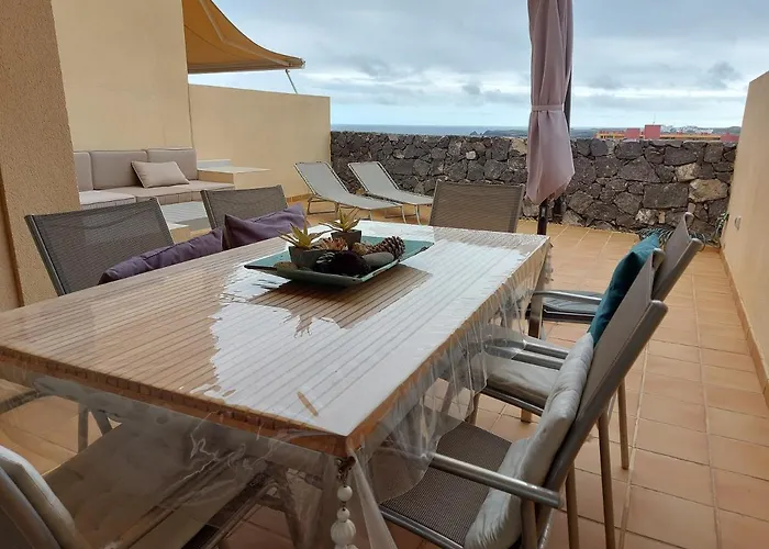 Relax And Quiet For Remote Working, With Wonderful Sea Views In Poris De Abona, Tenerife - Canary Islands *